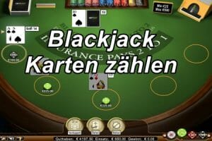 Cartes Blackjack Compter