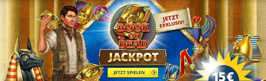Book of Dead Jackpot jeu