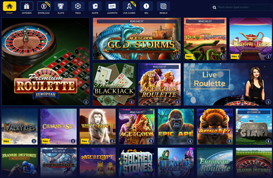 William Hill Casino Sélection De Jeux